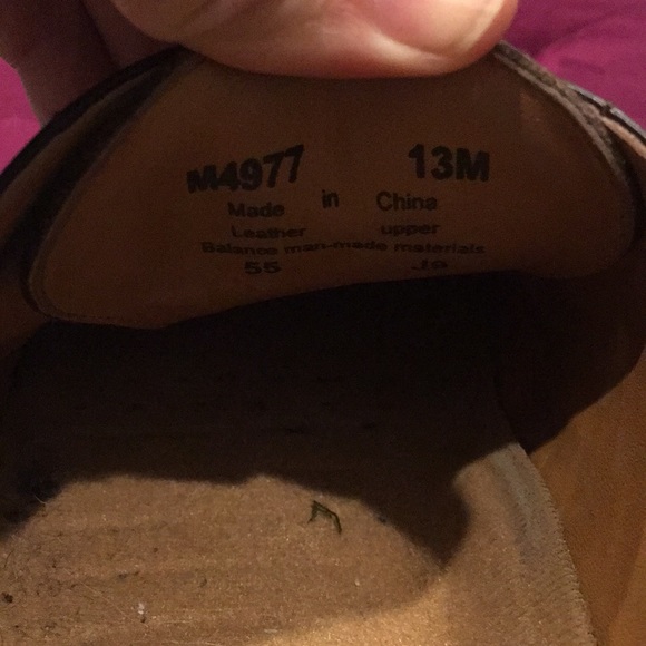 3/$60 Rockport Ortho Drk Brown Oxford dress shoes - Picture 6 of 7